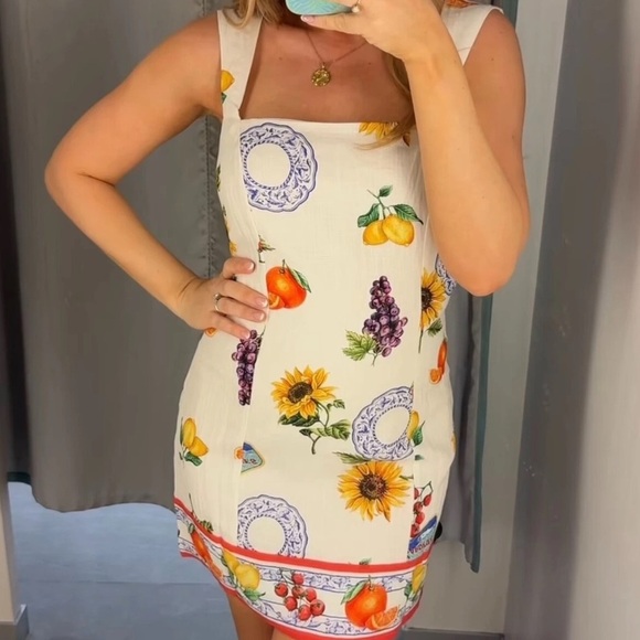 WT H&M DRESS WITH BOW AT BACK - Picture 7 of 10